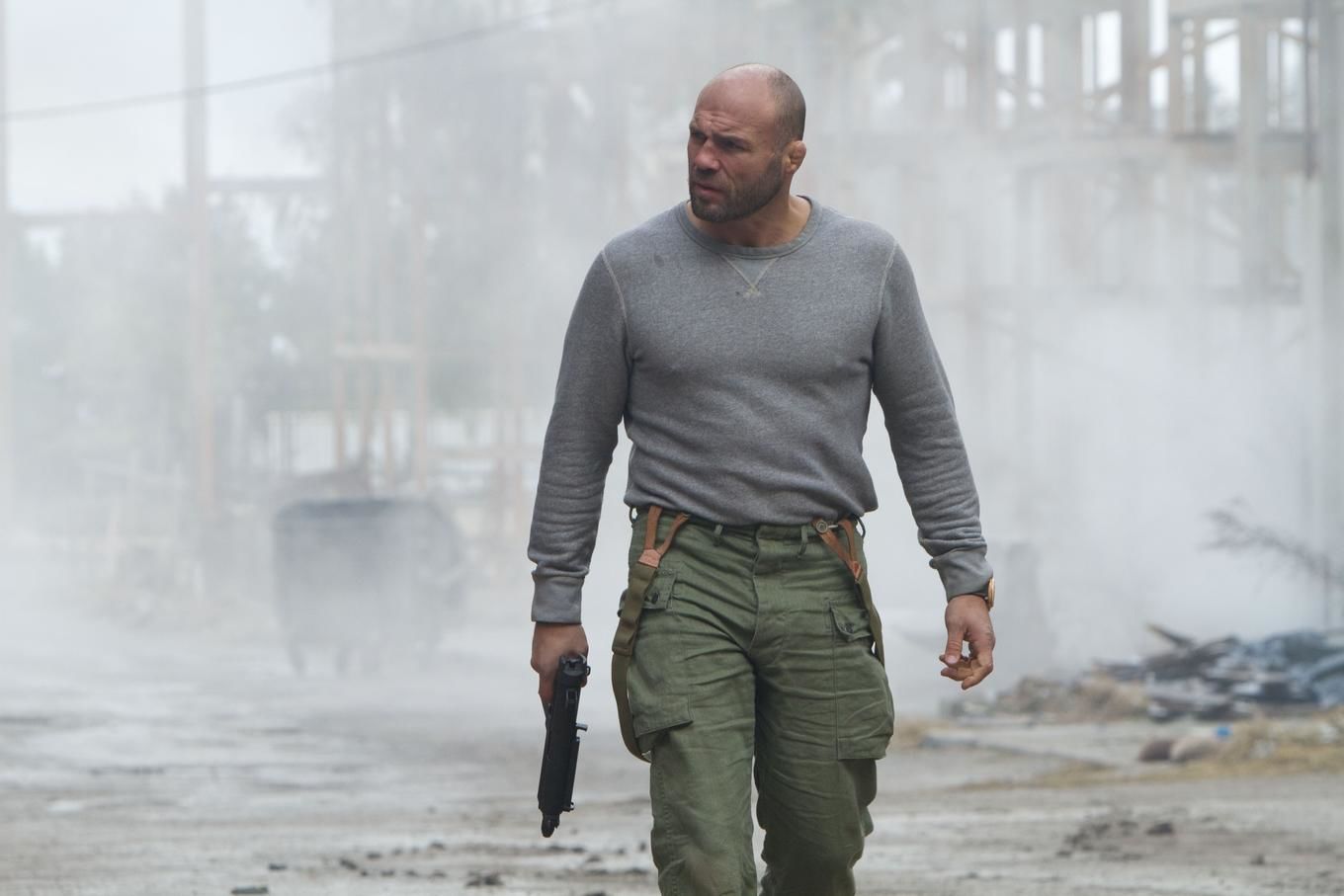 Randy Couture in "The Expendables 2"