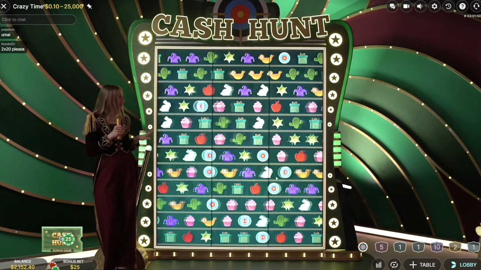 Crazy Time Cash Hunt