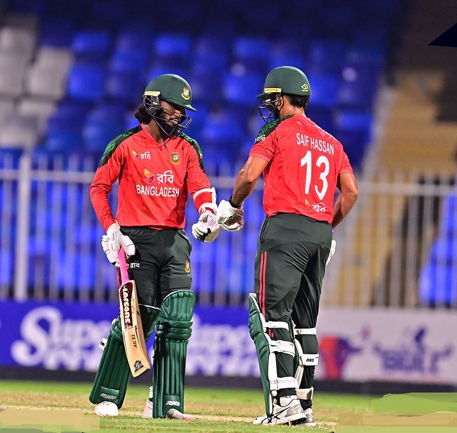 Tigers roar in Sharjah. @Bangladesh Cricket