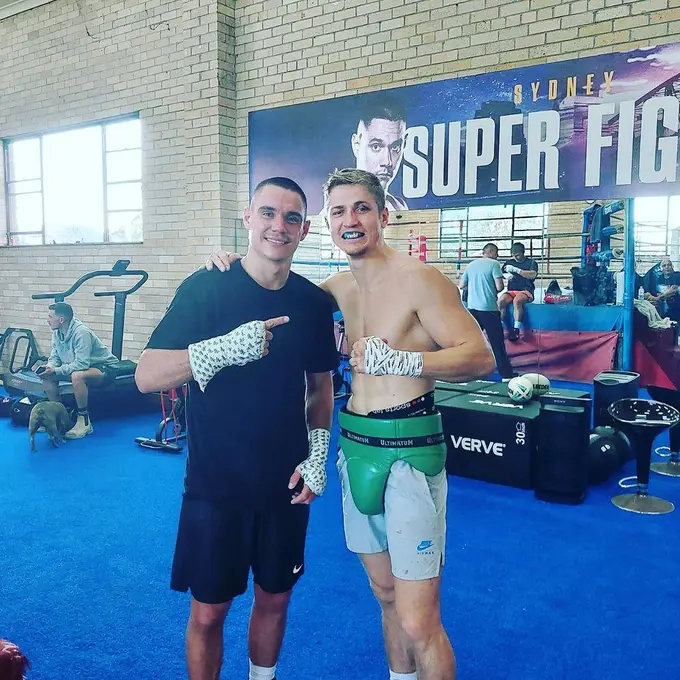 Timofey Tszyu and Sergey Vorobiev