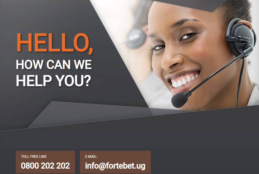An image of the ForteBet sportsbook customer support