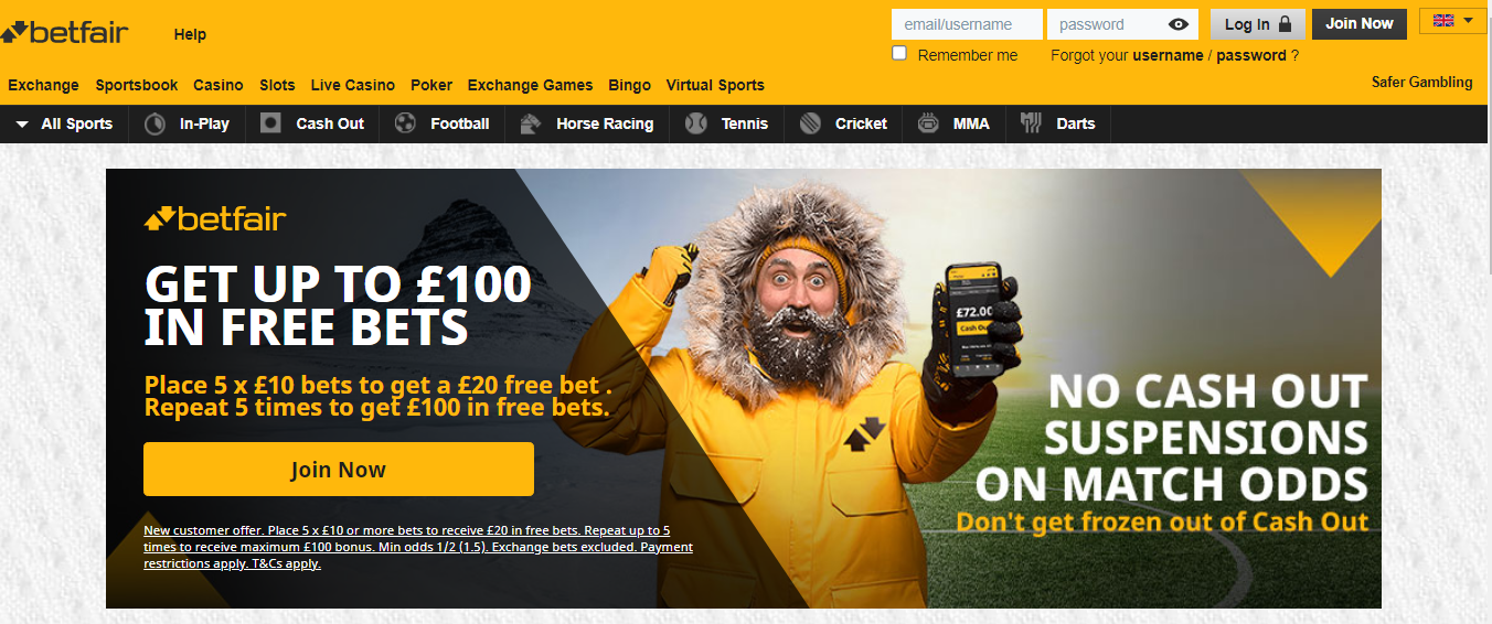 Betfair welcome poker bonus customer could win