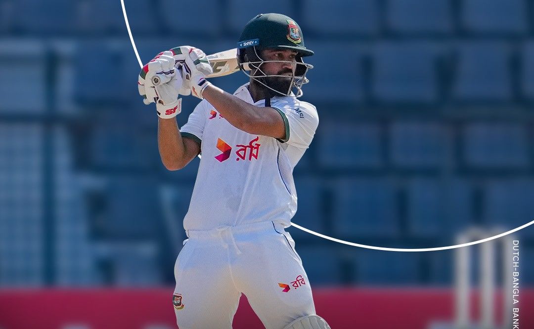 Shadman Islam shines with bat. @Bangladesh Cricket