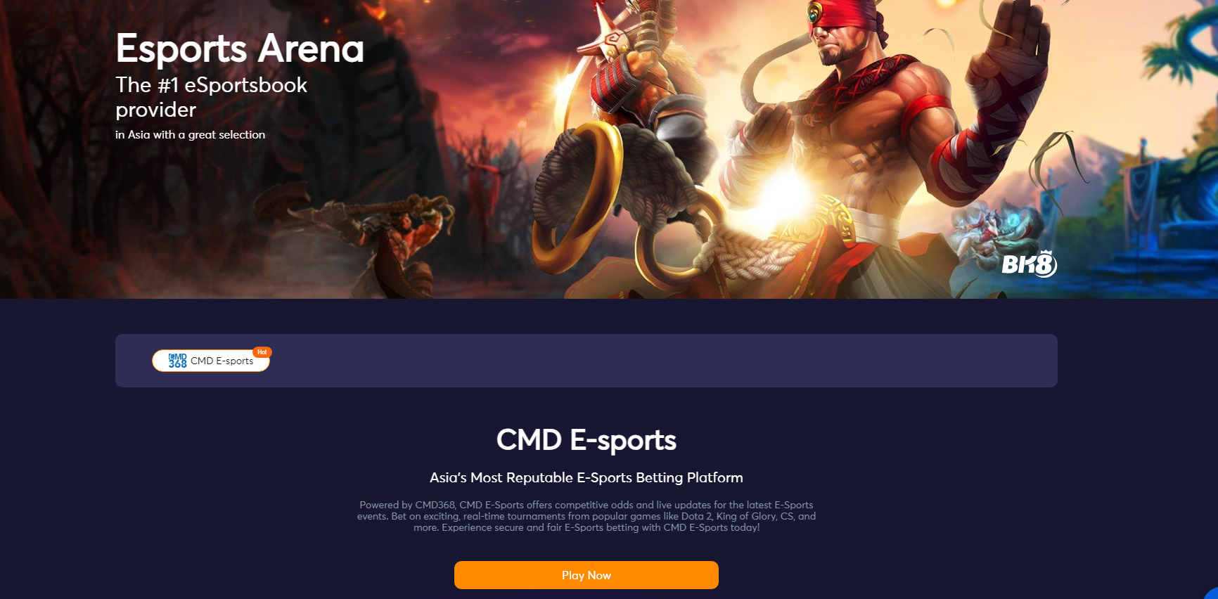 BK8 Esports Real-Time Strategy