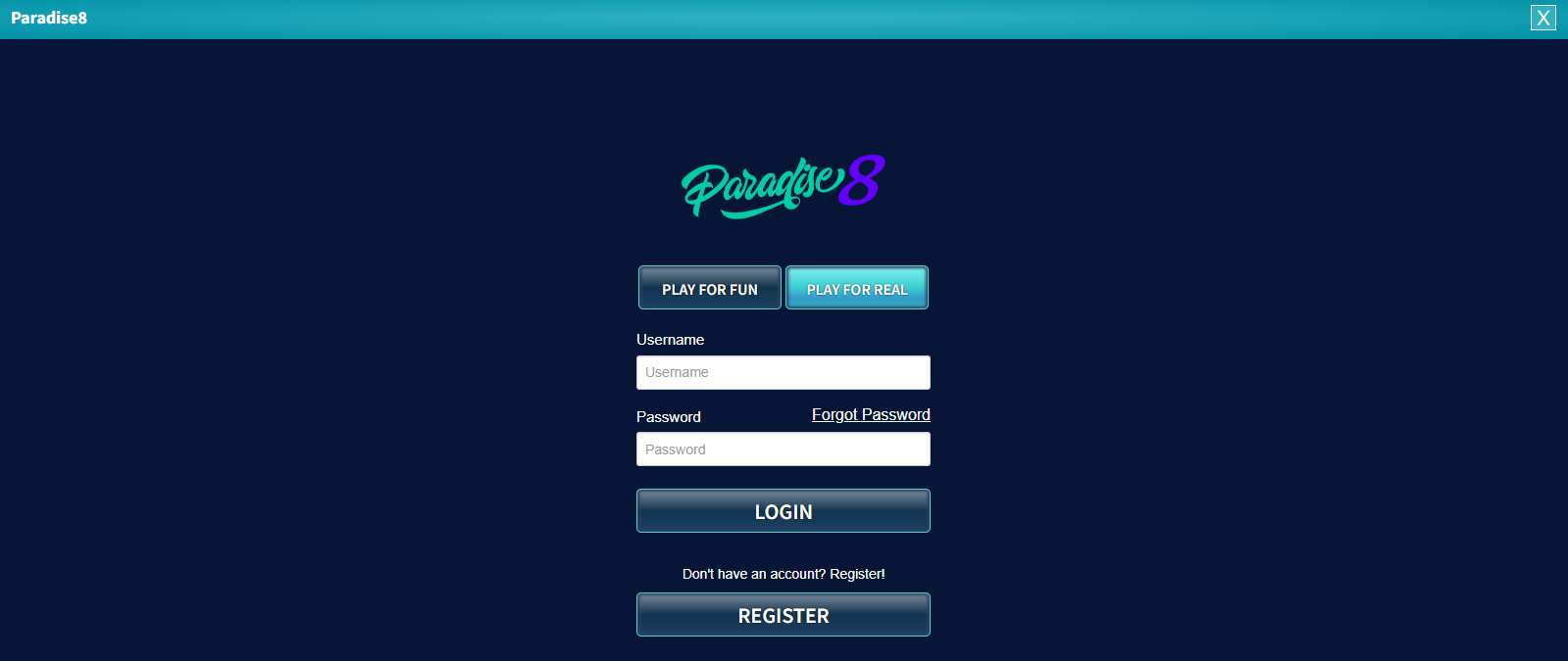 Paradise 8 Casino login Paradise 8 Casino login