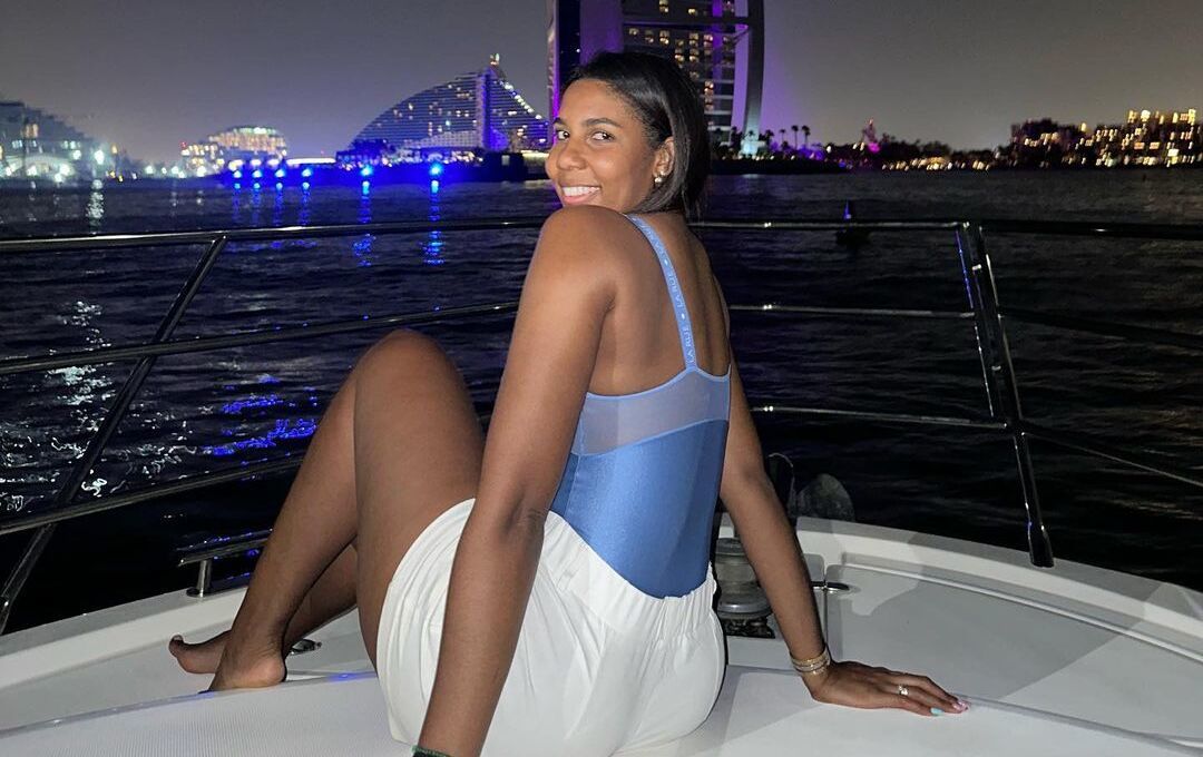 Las Esposas Más Sexys de la Final de la Copa América USA 2024 (Parte II – Colombia) 4 Daniela Reyna, esposa de Davinson Sánchez