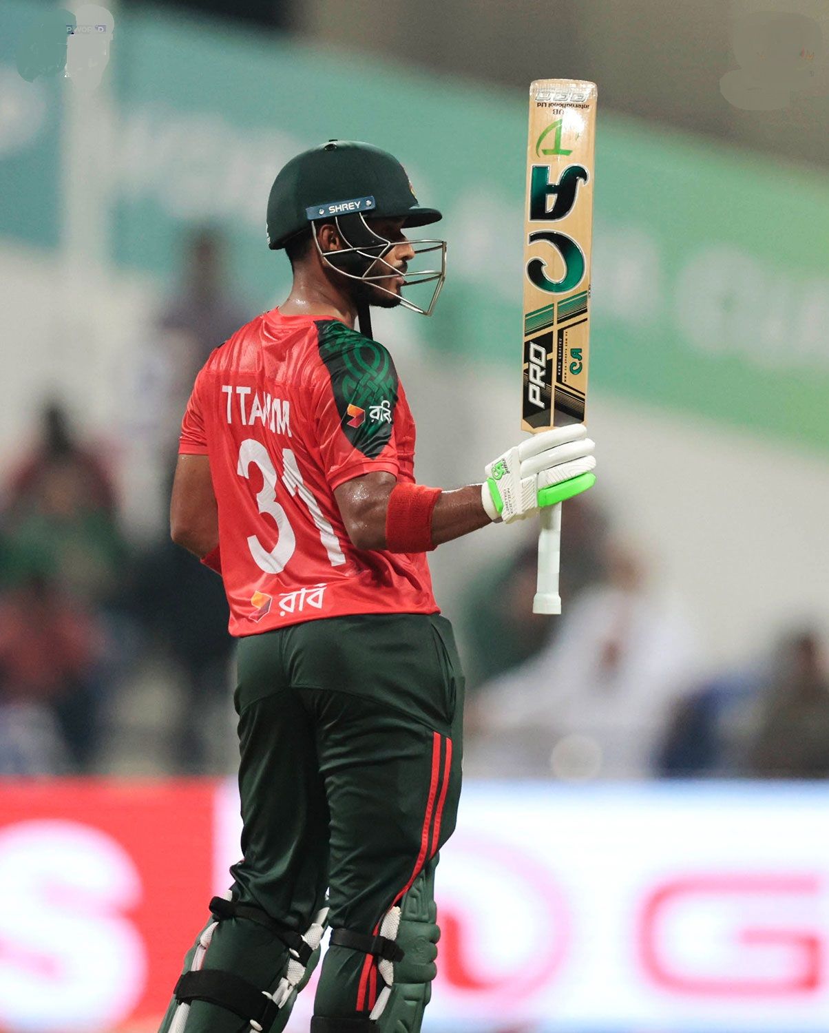 Tanzid Hasan impresses with bat. @BangladeshCricket/X