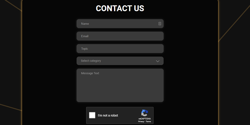Contact the support team through the provided form