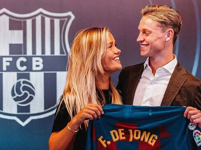 Mikky Kiemeney and Frenkie de Jong