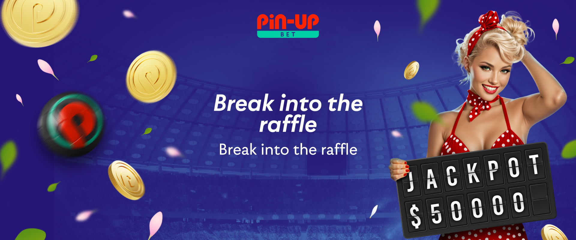 Pin Up Bet India Spring Jackpot Bonus up to $50,000