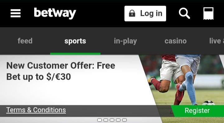 betway free bet