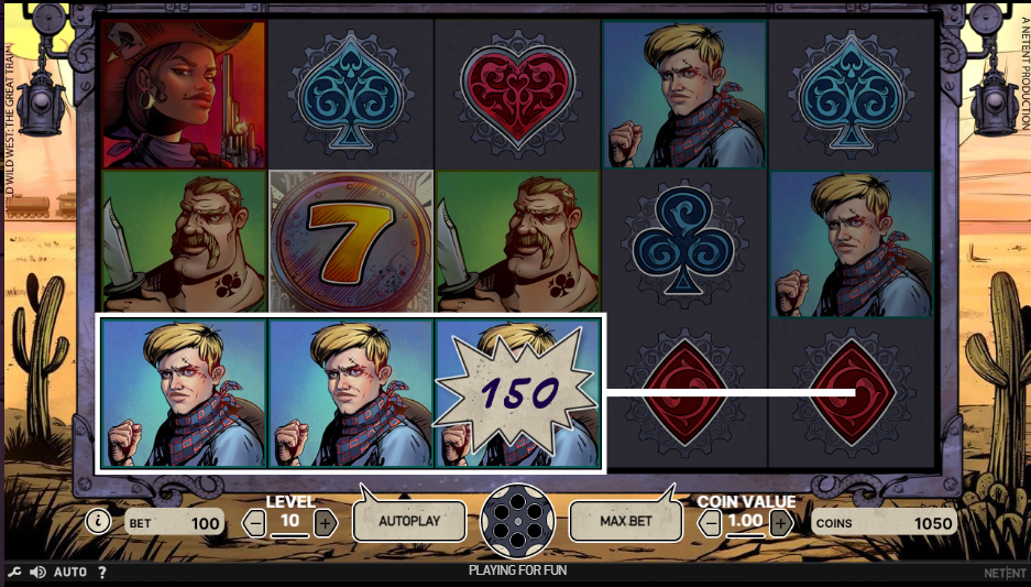 Temática de Wild Wild west