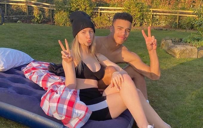 Mason Greenwood and Harriet Robson Mason Greenwood and Harriet Robson