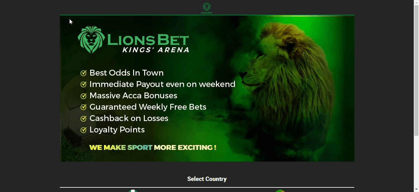 LionsBet review