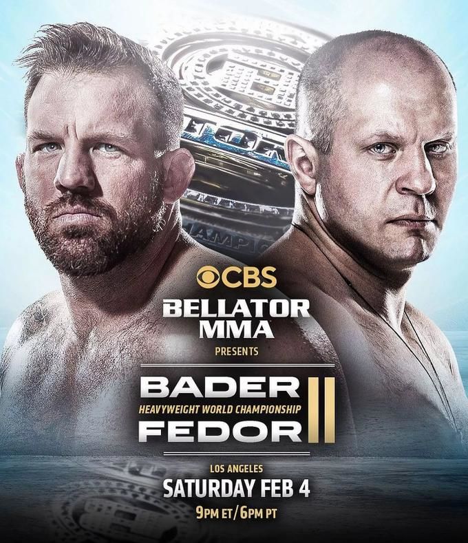 Ryan Bader vs Fedor Emelianenko