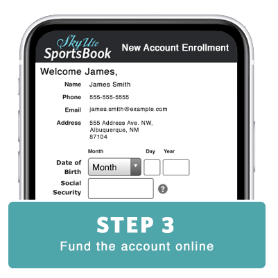 How to deposit at Sky Ute Casino Sportsbook