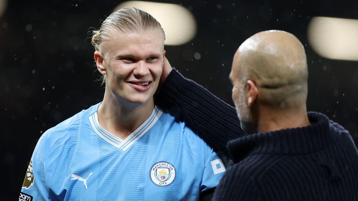 Erling Haaland, Pep Guardiola