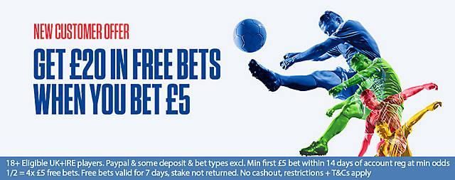 Coral Free Bets