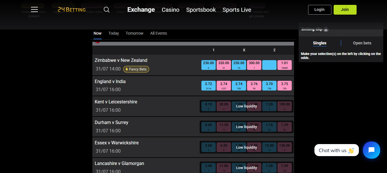 24Betting Sports and Casino