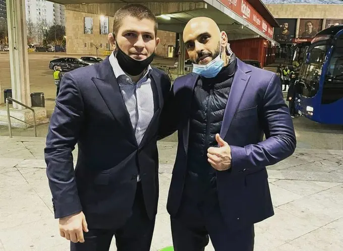 Khabib Nurmagomedov and Yassine Cheuko
