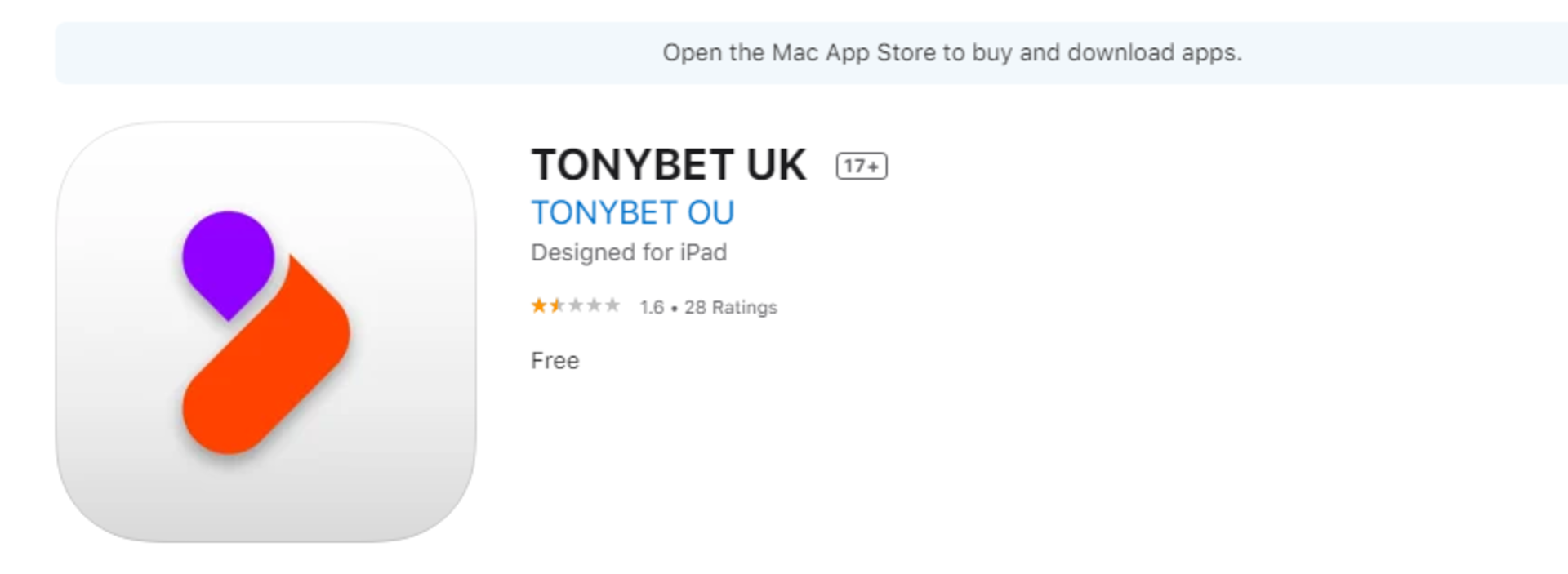 Download Tonybet sportsbook iOS