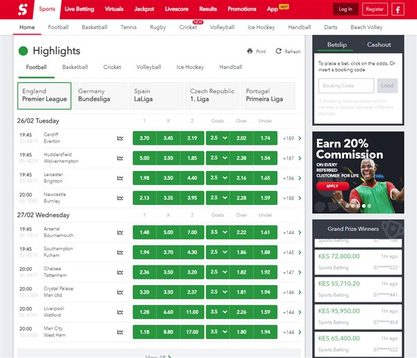 Sportybet betting page Sportybet betting page