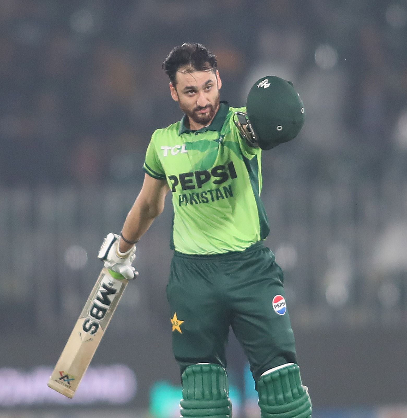 Salman Ali Agha smashes a sensational unbeaten 105 off 87 balls. @Pakistan Cricket