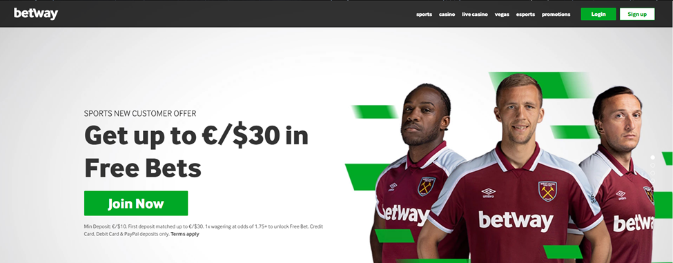 Betway Kenya Main Page