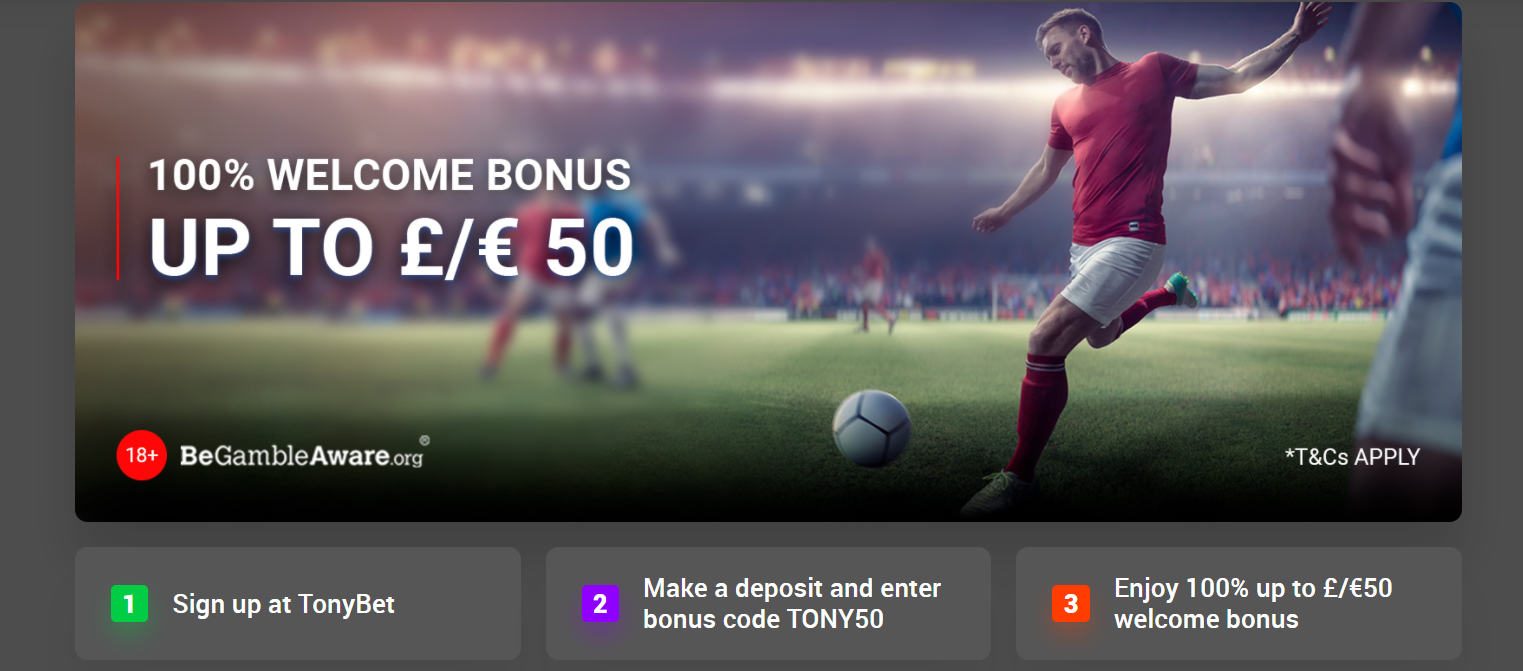 Tonybet Sign-Up