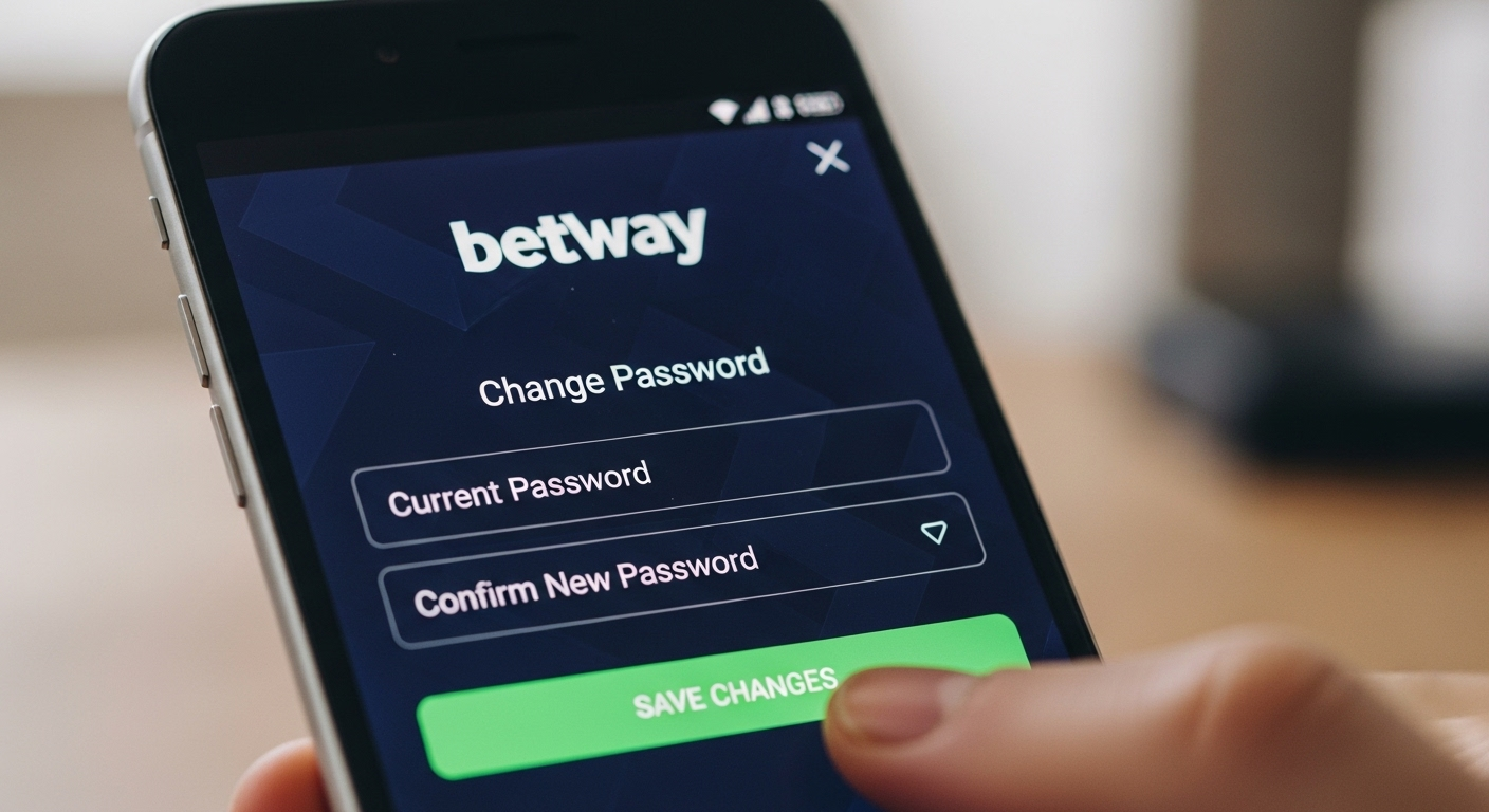Betway SA Password Change on Website or App Image