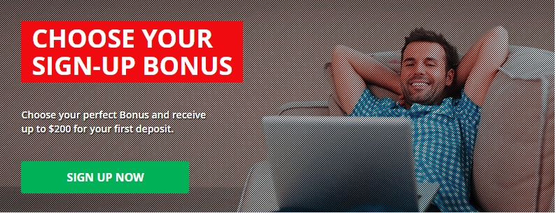 Intertops sign up bonus