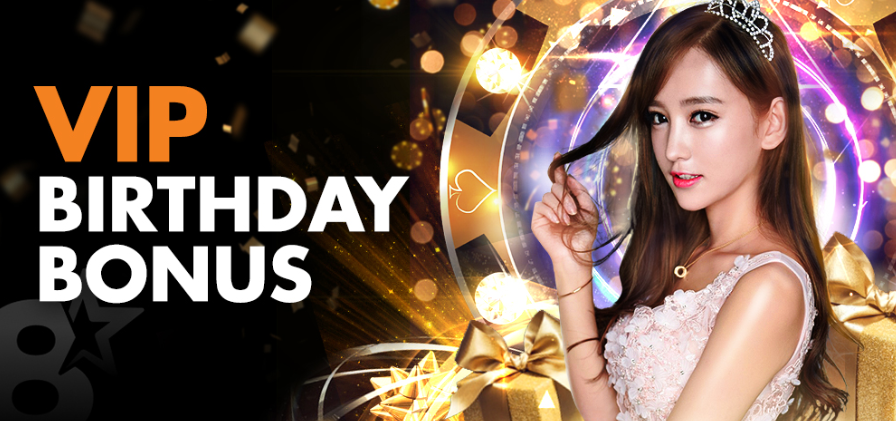 MB8 Birthday Bonus MB8 VIP Birthday Bonus