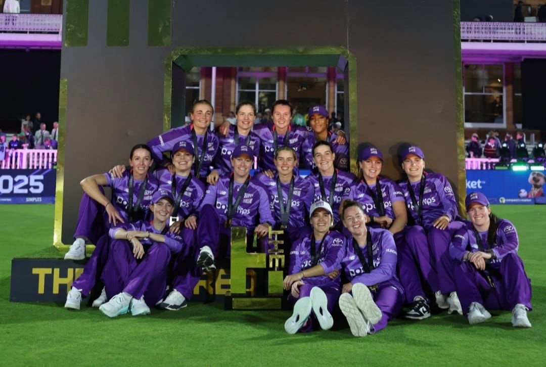 CHAMPIONS ALL: Northern Superchargers won the Women's Hundred title beating Southern Brave in the final. @The Hundred/X