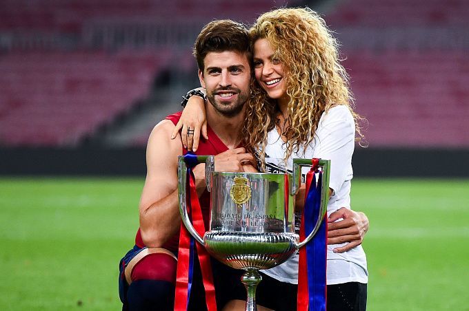 Gerard Pique and Shakira