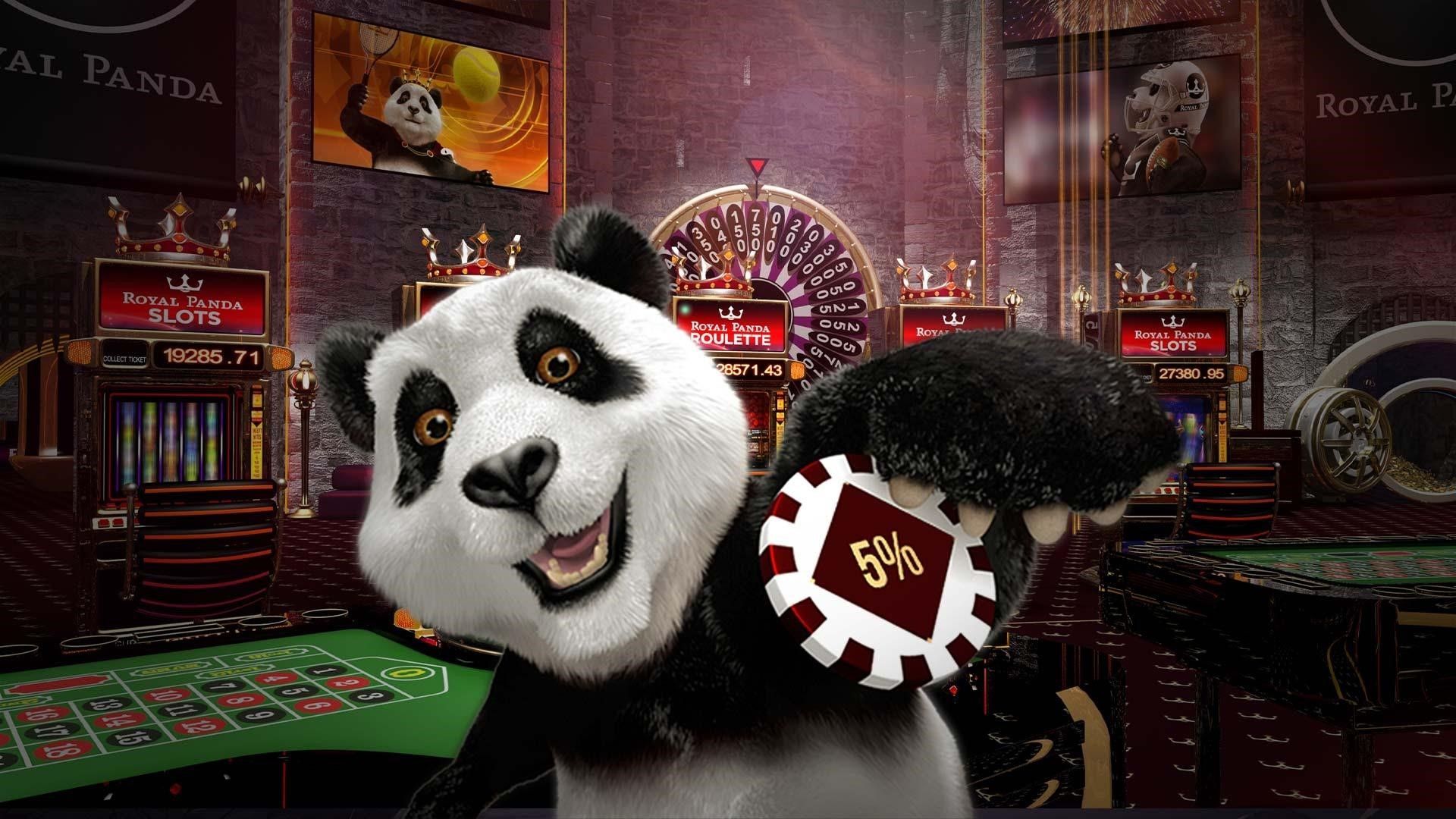 Image of Royal Panda’s Amazing 5% Top Up Bonus on every single deposit