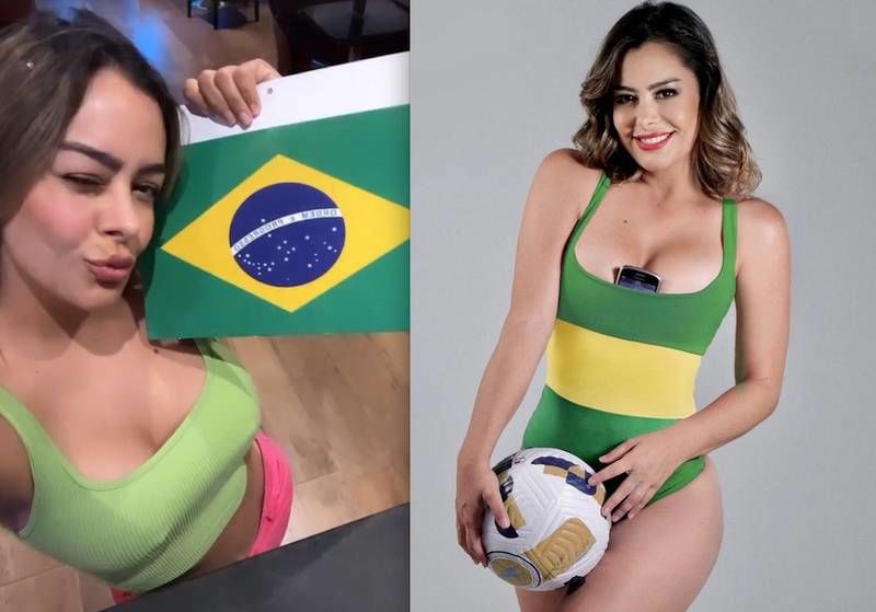 Reapareció en redes sociales apoyando a Brasil