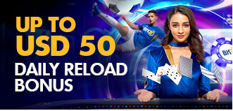 Get up to USD 50 on your daily reloads
