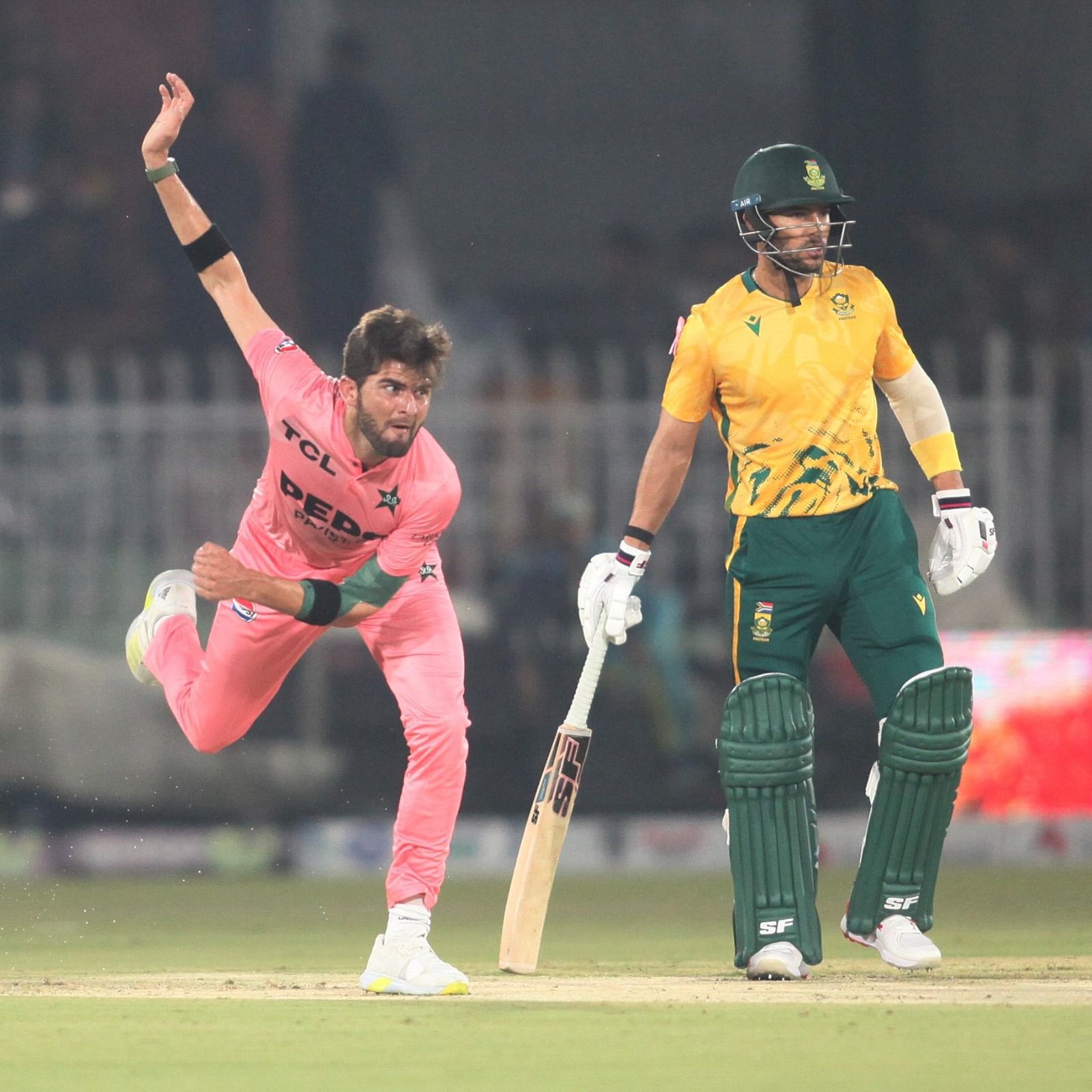 Reeza Hendricks scored an aggressive half-century to help South Africa to 55-run victory against Pakistan in Rawalpindi. @ProteasMenCSA/X