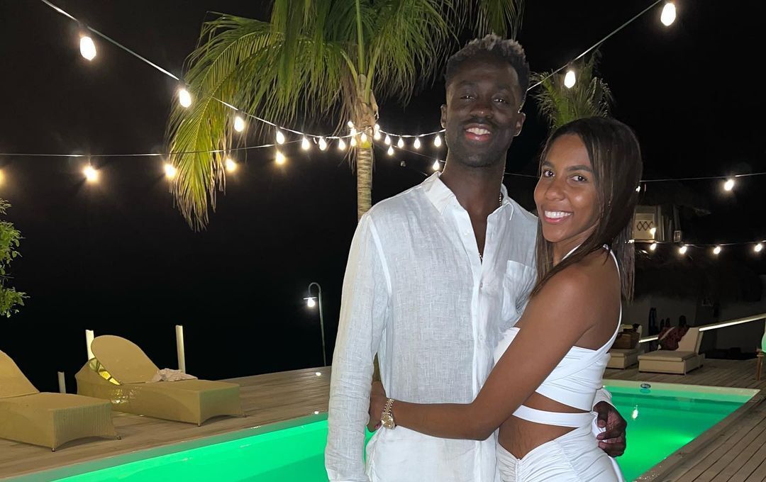 Davinson Sanchez and Daniela Reina