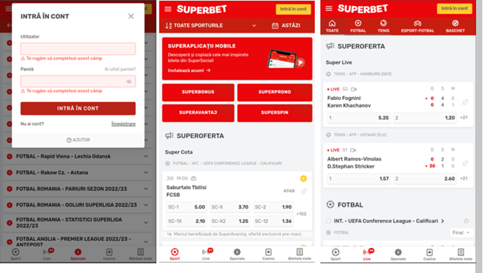 SuperBet Apps SuperBet Mobile Version