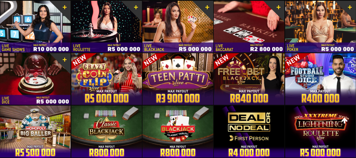 Image of Hollywoodbets South Africa Online Casino