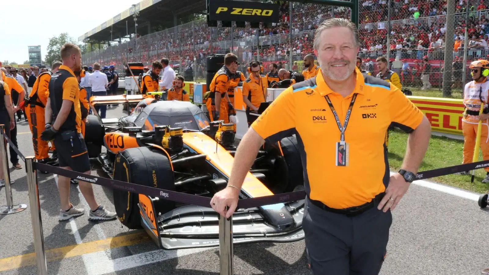 READY FOR D-DAY: Zak Brown