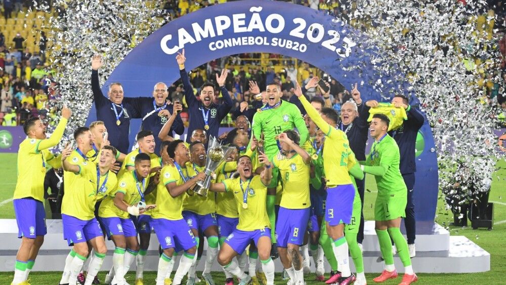 Brasil, campeón Sudamericano Sub-20, 2023