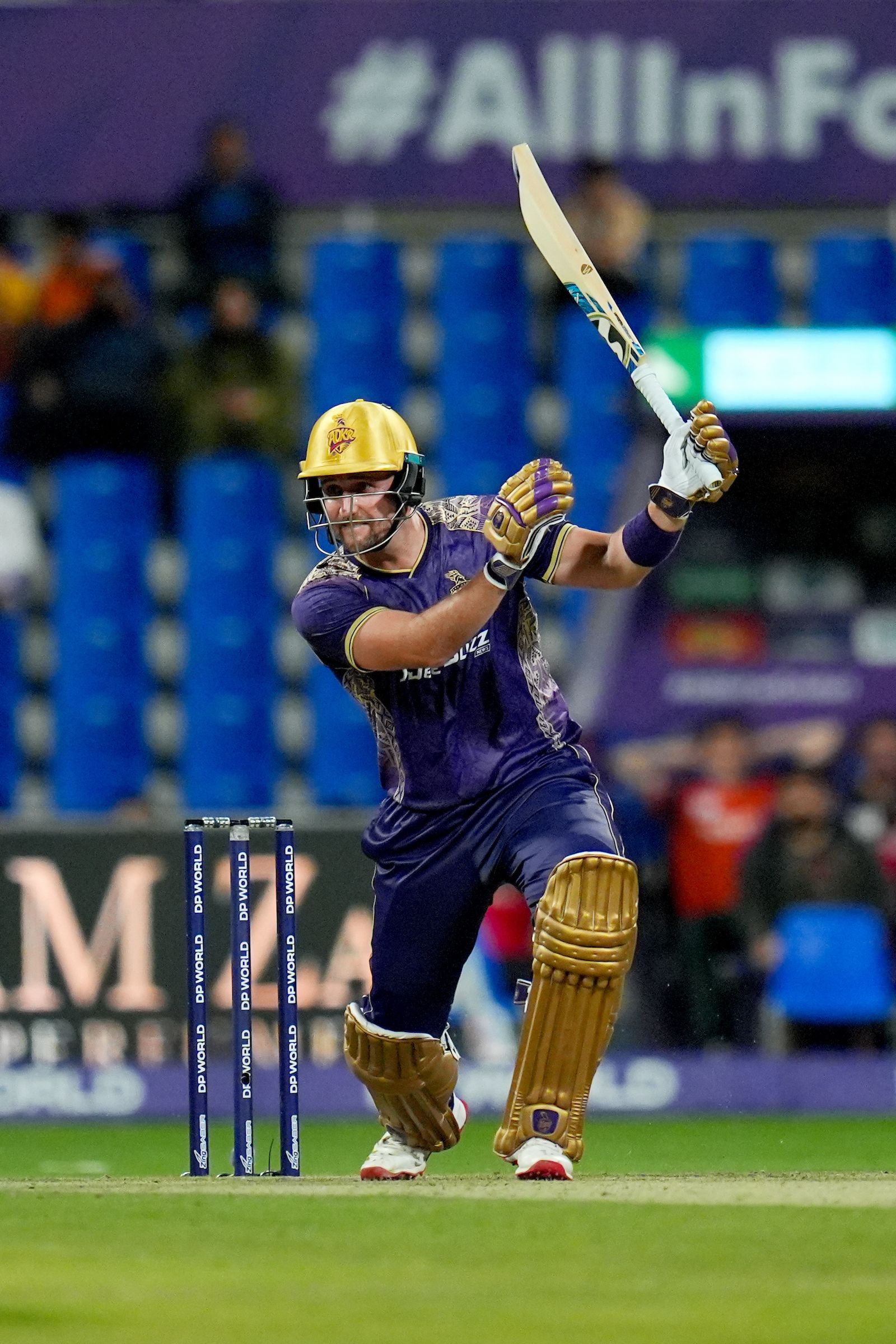 Liam Livingstone shines with the bat. @ILT20 Liam Livingstone shines with the bat. @ILT20