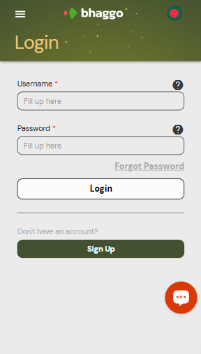 Bhaggo App Login