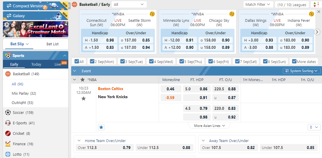 OB9 Online Sports Betting OB9 Online Sports