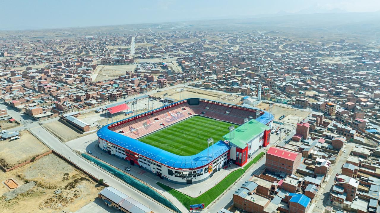 Estadio Municipal de El Alto.