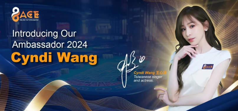 Cyndi Wang 96Ace Brand Amabassador 96Ace Asia Brand Amabassador