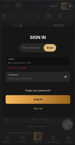 Panther Bet App Login