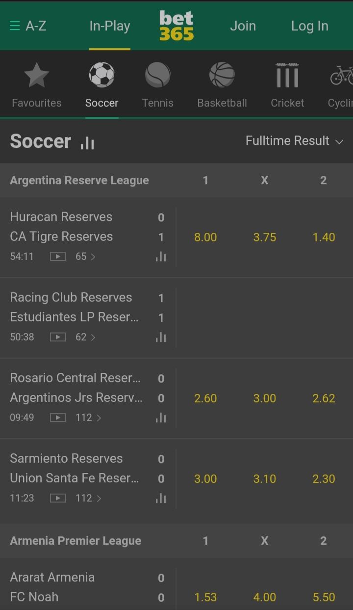 Bet365 India Mobile Version